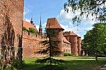 Frombork. Obwarowania Wzgrza katedralnego.