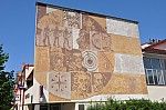 Frombork. Sgraffito.