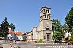 Dobre Miasto. Dawny koci ewangelicki (obecnie biblioteka).
