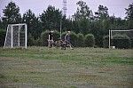 Dywity. Przygotowania do ogniska.