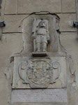 Tarcza herbowa Nałęcza Zbąskich i Ciświckich Wieniawa z widoczną datą 1627.