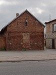 Przyprostnia, głowa konia na ścianie.