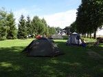 Dąbrówka Wielkopolska. Warunki były tu świetne: równiutko przystrzyżona trawa...