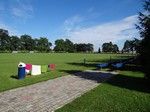 Nasza baza znajdowała się na skraju wsi, przy boisku sportowym Klubu "Sokół" Dąbrówka Wielkopolska.