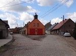 Strzyżewo, miasteczko w którym zatrzymał się czas, brukowane drogi, ciekawy układ ulic.