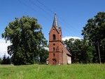 Kęszyca, szachulcowy kościół p.w. św. Marcina.