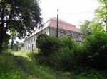 Gorzyca. We wsi minęliśmy remontowany pałac...