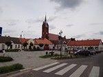 W Bledzewie obejrzeliśmy rynek, kościół św. Katarzyny.