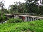 Do Starego Dworku przeszliśmy nad Obrą przez obrotowy Most Forteczny D812.