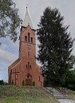 Goszczanowo, neogotycki kościół filialny p.w. Świętego Jana Vianneya.