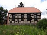 Lubiatów, szachulcowy kościół p.w. św. Józefa.