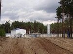 Sowia Góra, przed miejscowością zerknęliśmy na jakieś nowowybudowane urządzenia gazownicze, podobno wiertnie gazu.