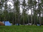 Mierzyn. Camping MOSTiR nr 108, na którym nocowaliśmy.
