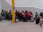 Ośrodek OSiR Sieraków, dodatkową atrakcją była tego wieczora orkiestra dęta z Grodziska Wielkopolskiego.