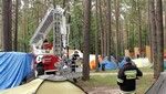 Sieraków, do ośrodka przyjechali strażacy ze specjalistycznym sprzętem...