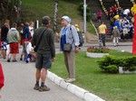 Lubasz. W pobliżu namiotów rozstawionych przez organizatorów spotkaliśmy wielu znajomych z poprzednich rajdów, często znanych nam tylko z widzenia :)