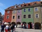 Poznań. Domki budnicze.