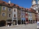 Poznań. Domki budnicze.