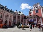 Poznań. Fara od ulicy Podgórnej.