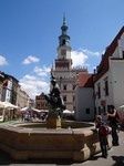 Poznań. Fontanna Marsa.