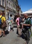 Poznań. Przewodniczka oprowadziła nas i kilkoro innych OWRP-owiczów po centrum miasta..