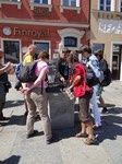 Poznań. Przewodniczka oprowadziła nas i kilkoro innych OWRP-owiczów po centrum miasta.