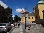 Poznań. Pomnik Ułanów Poznańskich.