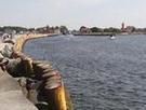 Darwko, falochron.