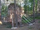 Potem przejcie do ruin gotyckiego kocioa w. Mikoaja z XIV w...