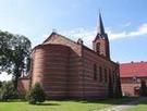 Nastpnie na trasie bya Nowa Wie Lborska, we wsi znajduje si neoromaski koci pw. Niepokalanego Poczcia NMP z 1847 roku.