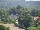 Mielnik, widok z wieży widokowej.
