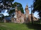Mielnik. Potem poszliśmy do ruin kościoła i na Górę Zamkową.