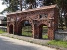 Siemiatycze. Przeszliśmy przez pozostałości kirkutu.