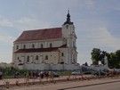 Siemiatycze. Zespół pomisjonarski z kościołem parafialnym Wniebowzięcia NMP.