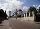 Drohiczyn. Stromymi uliczkami doszliśmy do centrum.