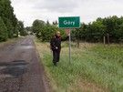 Kierowaliśmy się niebieskim szlakiem na Góry.