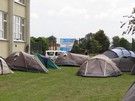 Dotarliśmy do obozowiska, a tu cisza, nie było nikogo.