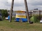 Dotarliśmy do obozowiska, a tu cisza, nie było nikogo.