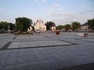 Poszliśmy na węgrowski rynek, napić się pifka i znaleźć skrzynkę pocztową.