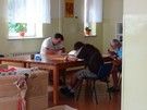 Kisielany Żmichy. Na 18:00 zapowiedziano konkurs krajoznawczy, wzięło w nim udział kilka osób (także przedstawiciel "Czarnych Stóp").