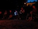 Kisielany Żmichy... przy którym tak jak wczoraj, spotkaliśmy śpiewających Czarka, Jovana i Romka oraz bzyczących krwiopijców...