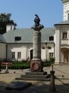 Siedlce. Pomnik Tadeusza Kościuszki odsłonięty w 1917 r. z okazji 100 rocznicy jego śmierci.