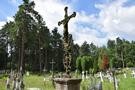 Na skraju Hrebennego zerknęliśmy na stary cmentarz z ciekawymi nagrobkami.