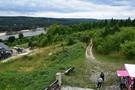 Krasnobród, panorama z wieży widokowej.