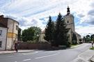 Szczebrzeszyn. Do centrum doszliśmy w porze obiadowej.