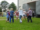 Grabno. Orkiestra graa skoczne kawaki, pan Wjt Sdziejowic, Sekretarz z on i nasze Gospodynie porwali nas do taca.
