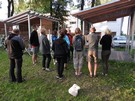 Sieradz. Nadszed czas odprawy, a tu prawie nikogo nie ma.