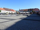 Sieradz. O godzinie dziewitej wszyscy chtni powdrowali na rynek. 27.05.2017