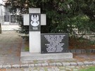 Sieradz - cmentarz. Groby onierzy wrzenia 1939 roku. 25.07.2015