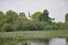 Marzenin. W oddali koci pw. Wniebowzicia NMP. 29.05.2010